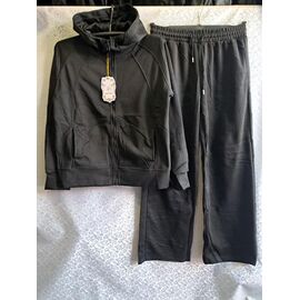 Фотография Костюм спортивный женский тёплый 2095 black р.S-2XL "ZERO" недорого оптом от прямого поставщика