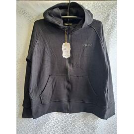 Фотография Кофта спортивная женская 2096 black р.S-2XL "ZERO" недорого оптом от прямого поставщика
