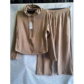 Фотография Костюм спортивный женский тёплый 2098 beige р.S-2XL "ZERO" недорого оптом от прямого поставщика