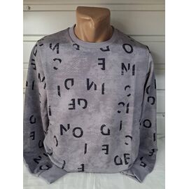 Светр чоловічий 2044 grey р.M-3XL "RING" недорого оптом від прямого постачальника
