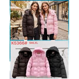 Фотография Куртка женская демисезонная K5366 black р.S-XL "Dorimodes" недорого оптом от прямого поставщика