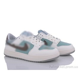 Фотография Кроссовки женские модные Весна/осень 182-17 white-blue (8 пар р.36-40) "Violeta" недорого оптом от прямого поставщика