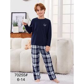 Фотография Пижама детская на мальчика 70255 navy р.6-14 "Fili kids" недорого оптом от прямого поставщика