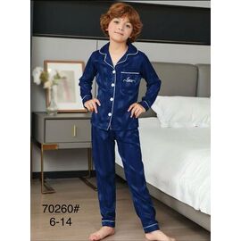 Фотография Пижама детская на мальчика 70260 navy р.6-14 "Fili kids" недорого оптом от прямого поставщика