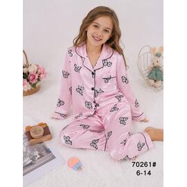 Фотография Пижама детская на девочку 70261 pink р.6-14 "Fili kids" недорого оптом от прямого поставщика