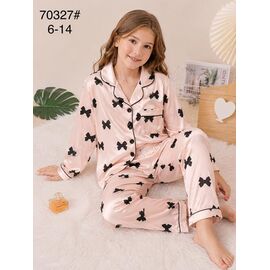 Фотография Пижама детская на девочку 70327 beige р.6-14 "Fili kids" недорого оптом от прямого поставщика