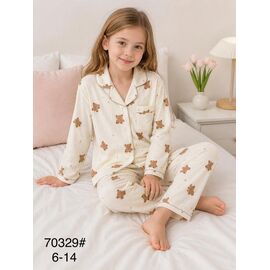 Фотография Пижама детская на девочку 70329 milk р.6-14 "Fili kids" недорого оптом от прямого поставщика