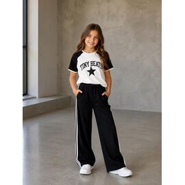 Фотография Костюм детский спортивный на девочку FK1895 black р.5-12 "Fili kids" недорого оптом от прямого поставщика