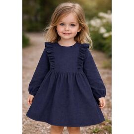 Фотография Платье детское на девочку FK1898 navy р.104-128 "Fili kids" недорого оптом от прямого поставщика