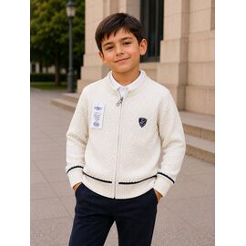 Фотография Кофта детская на мальчика FK1921 l.beige р.6-9 "Fili kids" недорого оптом от прямого поставщика