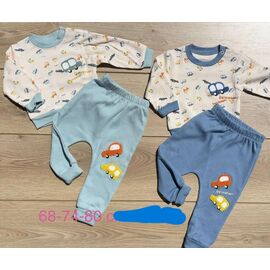 Костюм дитячий на хлопчика 1263 l.blue р.68-80 "Emir kids" недорого оптом від прямого постачальника