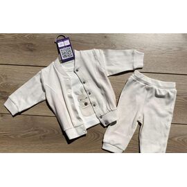 Костюм дитячий на дівчинку 1269 beige р.0.3-0.9 "Emir kids" недорого оптом від прямого постачальника