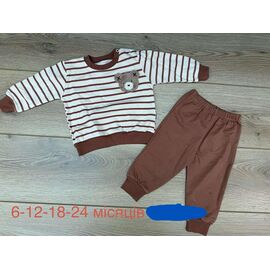 Костюм дитячий на хлопчика 1287 brown р.0.6-2 "Emir kids" недорого оптом від прямого постачальника