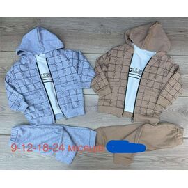 Костюм дитячий на хлопчика 1289 beige р.0.9-2 "Emir kids" недорого оптом від прямого постачальника