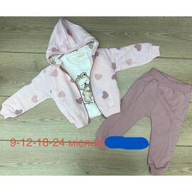 Костюм дитячий на дівчинку 1295 pink р.0.9-2 "Emir kids" недорого оптом від прямого постачальника