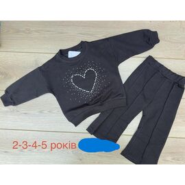 Костюм дитячий на дівчинку 1297 black р.2-5 "Emir kids" недорого оптом від прямого постачальника