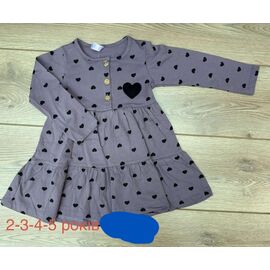 Сукня дитяча на дівчинку 1299 grey р.2-5 "Emir kids" недорого оптом від прямого постачальника