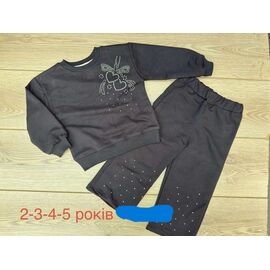 Костюм дитячий на дівчинку 1301 black р.2-5 "Emir kids" недорого оптом від прямого постачальника