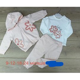 Костюм дитячий на дівчинку 1303 l.beige р.0.9-2 "Emir kids" недорого оптом від прямого постачальника