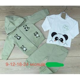 Костюм дитячий на хлопчика 1305 green р.0.9-2 "Emir kids" недорого оптом від прямого постачальника