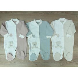 Комбінезон дитячий на хлопчика 1322 d.beige р.0.3-0.6 "Emir kids" недорого оптом від прямого постачальника