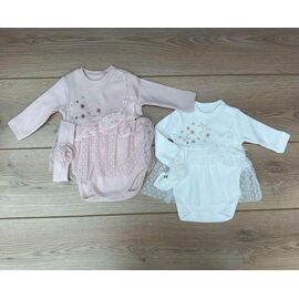 Комбінезон дитячий на дівчинку 1327 white р.0.3-1 "Emir kids" недорого оптом від прямого постачальника