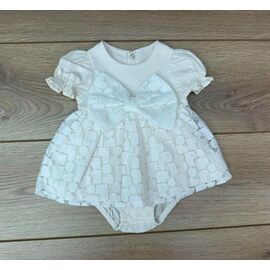 Комбінезон дитячий легкий на дівчинку 1328 white р.0.3-1 "Emir kids" недорого оптом від прямого постачальника
