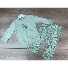 Костюм дитячий на дівчинку 1357 green р.1-4 "Emir kids" недорого оптом від прямого постачальника