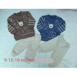 Костюм дитячий на хлопчика 1365 blue р.0.9-1.6 "Emir kids" недорого оптом від прямого постачальника