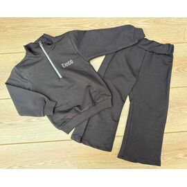 Костюм дитячий на дівчинку 1382 d.grey р.2-5 "Emir kids" недорого оптом від прямого постачальника