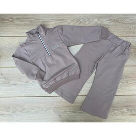 Костюм дитячий на дівчинку 1383 beige р.2-5 "Emir kids" недорого оптом від прямого постачальника