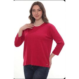 Фотография Свитер женский JL1342 red р.52-54 "Julia" недорого оптом от прямого поставщика
