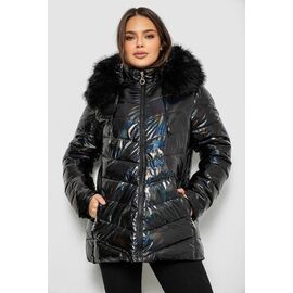 Фотография Куртка женская демисезонная 26-611 black р.M-3XL "Seven Group" недорого оптом от прямого поставщика