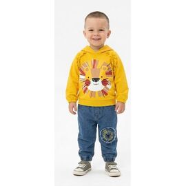 Фотография Костюм детский спортивный на мальчика 5007 yellow р.0.9-2 "MALIBU" недорого оптом от прямого поставщика