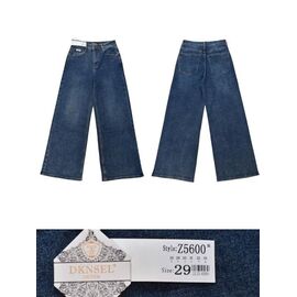 Фотография Джинсы женские 5600 blue р.28-33 "DKNSEL" недорого оптом от прямого поставщика