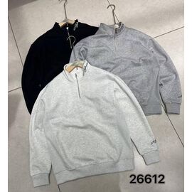 Светр чоловічий 26612 l.grey р.M-3XL "F.T.H" недорого оптом від прямого постачальника