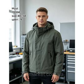 Фотография Куртка мужская демисезонная с капюшоном  р-ры 48-58 (4цв) "SKAY" недорого от прямого поставщика