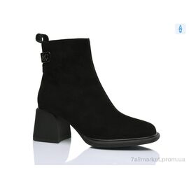 Черевики жіночі стильні Весна/осінь V007-26-2 black (8 пар р.36-41) "Violeta" недорого оптом від прямого постачальника