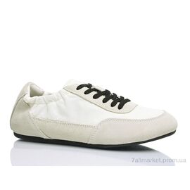 Фотография Кроссовки женские модные Весна/осень 2027-4 beige (8 пар р.36-41) "Violeta" недорого оптом от прямого поставщика