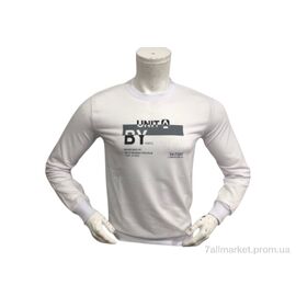 Батник чоловічий Весна/осінь 2020 білий (4 шт. р.сіткаM-2XL) "TurkishBrend" недорого оптом від прямого постачальника