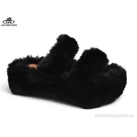 Фотография Тапки женские для дома Весна/осень CA08 black (8 пар р.36-40) "Jibukang" недорого оптом от прямого поставщика