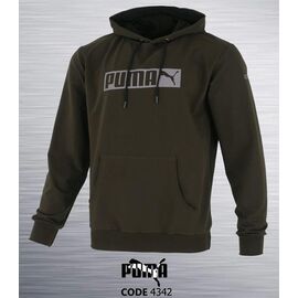 Худи чоловічий 4342-2 khaki р.2XL-6XL "REMAIN" недорого оптом від прямого постачальника