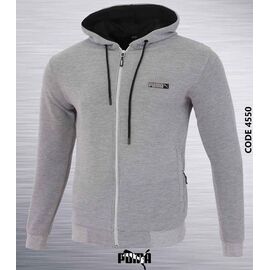 Фотография Кофта спортивная мужская 4550 grey р.S-2XL "REMAIN" недорого оптом от прямого поставщика
