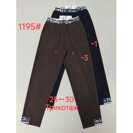 Фотография Штаны спортивные женские 1195-1 black р.25-30 "Immei" недорого оптом от прямого поставщика