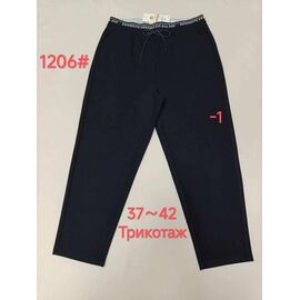 Фотография Штаны спортивные женские 1206-1 black р.37-42 "Immei" недорого оптом от прямого поставщика