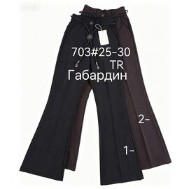 Фотография Брюки женские 703-2 brown р.25-30 "Immei" недорого оптом от прямого поставщика