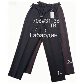 Фотография Брюки женские 706-1 black р.31-36 "Immei" недорого оптом от прямого поставщика
