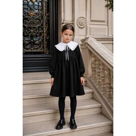 Сукня дитяча на дівчинку 1379 black р.122-152 "Seven Zikina" недорого оптом від прямого постачальника