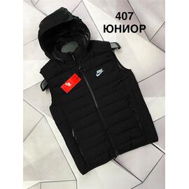 Фотография Жилетка подростковая 407 black р.38-46 "MACCALI" недорого оптом от прямого поставщика