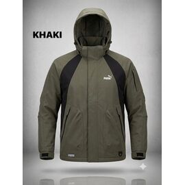 Фотография Куртка мужская 68337 khaki р.L-4XL "MACCALI" недорого оптом от прямого поставщика